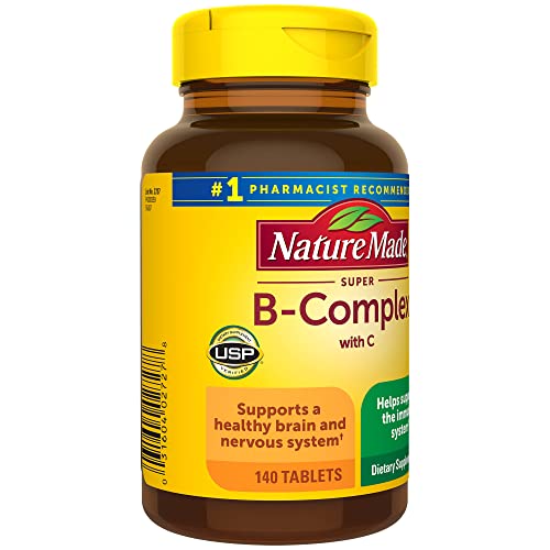 Nature Made Super B Complex with Vitamin C 140 Tablets