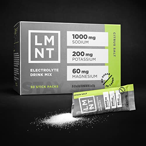 LMNT Zero-Sugar Electrolytes Citrus Salt 30 Sticks