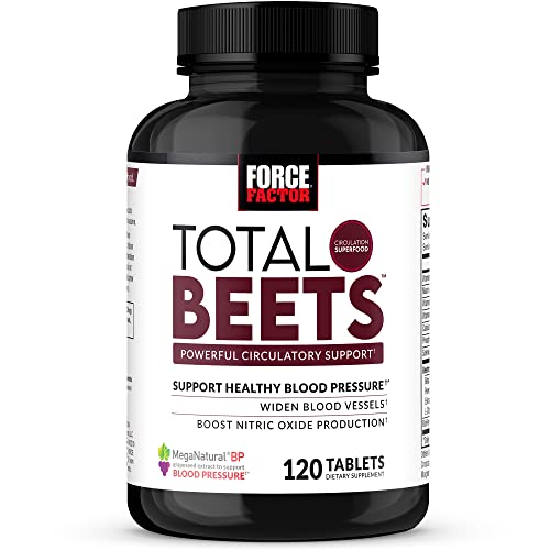 Force Factor Total Beets Blood Pressure Support 120 Count