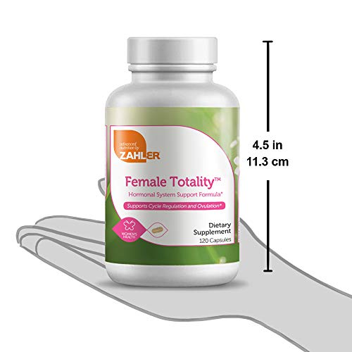 Zahler Female Totality, Fertility Supplements for Women, Fertility Prenatal Vitamins, Certified Kosher, 120 Capsules