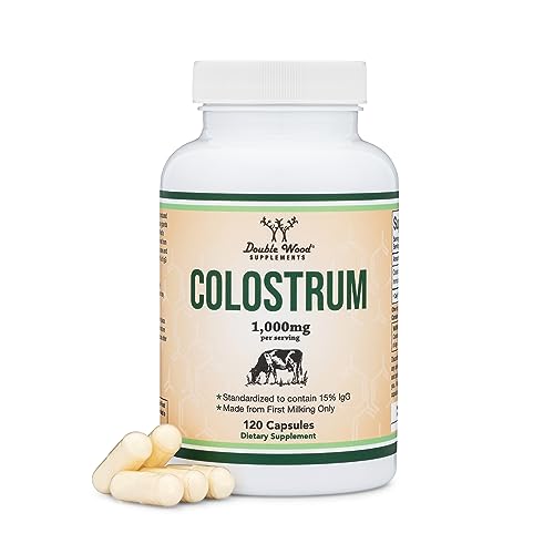 Double Wood Supplements Colostrum 120 Capsules