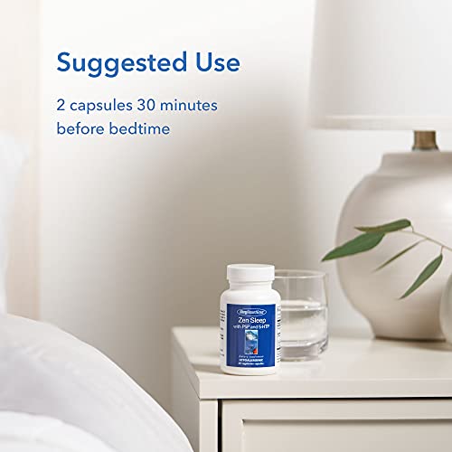 Allergy Research Group - Zen Sleep - with P5P and 5-HTP - 60 Vegetarian Capsules