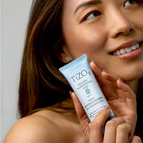 TiZO3 Facial Primer/Sunscreen Tinted SPF 40 1.75 oz