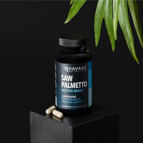 Havasu Nutrition Saw Palmetto with L Arginine for Men 60 count