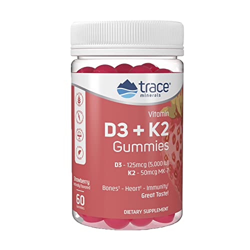 Trace Minerals Vitamin D3 + K2 Gummies 60 ct