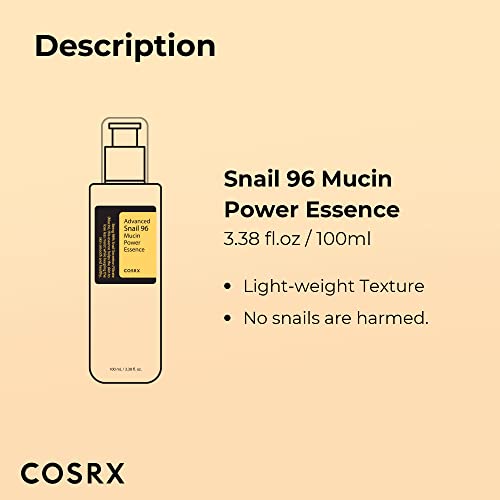 COSRX Snail Mucin 96% Power Repairing Essence 3.38 fl.oz