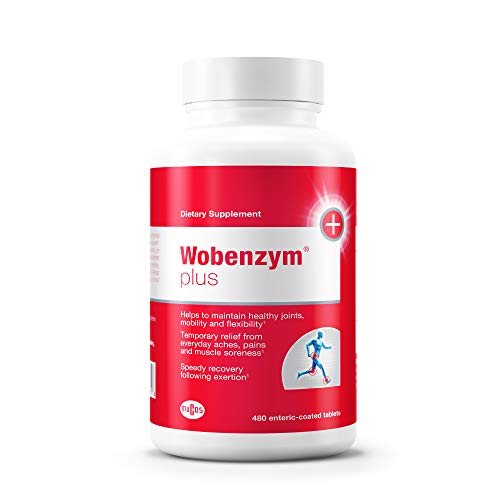 Wobenzym Plus 480 Tablets Supports Joint Function EXP 10/24