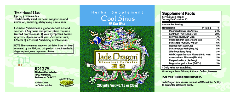 Jade Dragon Cool Sinus 200 ct