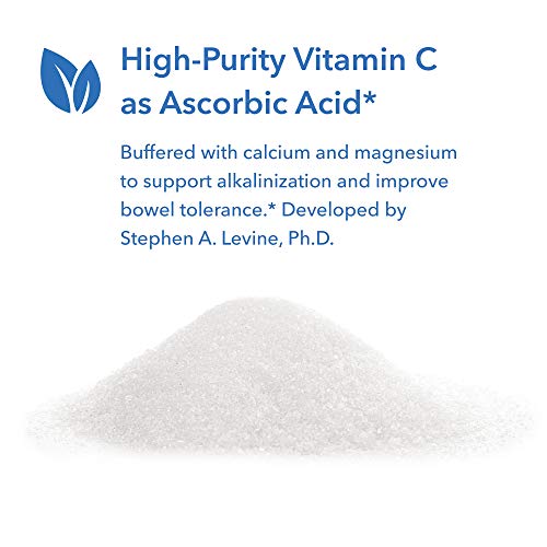 Allergy Research Group - Buffered Vitamin C - Antioxidant, Immune Support, Calcium/Mag - 120 Vegetarian Capsules