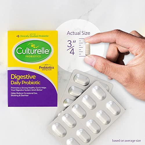 Culturelle Daily Probiotic Capsules Men & Women 30 Count