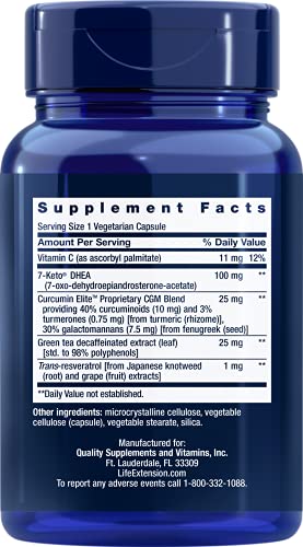 NOW Foods, 7-KETO, 25 Mg, 90 Cápsulas Vegetal