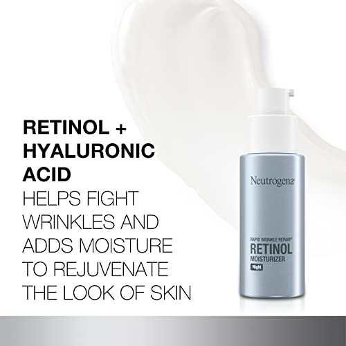 Neutrogena Rapid Wrinkle Repair Retinol Night Face Moisturizer 1 OZ