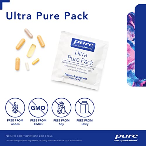 Pure Encapsulations Ultra Pure Pack | Multivitamin and Mineral Supplement to Support Cardiovascular Health, Liver, Optimal Wellness, and Energy* | 30 Packets