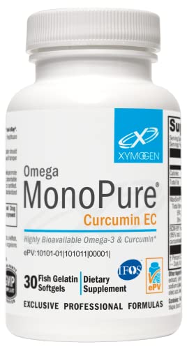 XYMOGEN Omega MonoPure Curcumin EC 30 Softgels