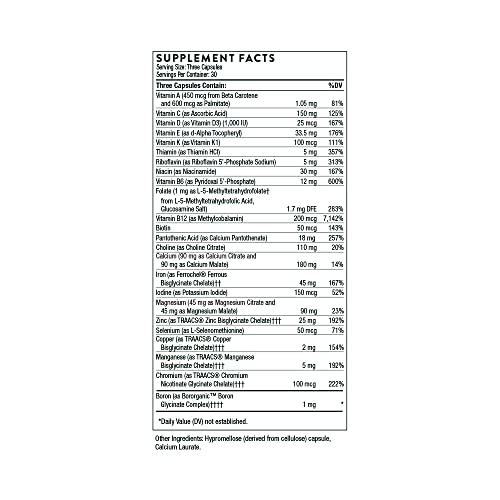 Thorne Basic Prenatal 90 Capsules