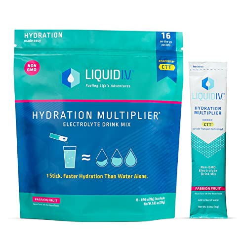 Liquid I.V. Passion Fruit 16 Sticks Hydration Multiplier