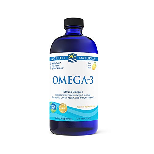 Nordic Naturals Omega-3-Zitronengeschmack, 16 oz Flüssigkeit, 96 Portionen