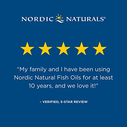 Nordic Naturals Complete Omega-D3, Lemon Flavor - 565 mg Omega-3 + 70 mg GLA + 1000 IU Vitamin D3-120 Soft Gels - EPA & DHA - Healthy Skin & Joints, Cognition, Positive Mood - Non-GMO - 60 Servings
