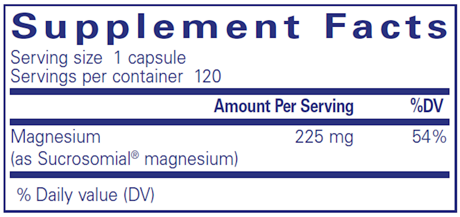 Pure Encapsulations UltraMag Magnesium 120 caps