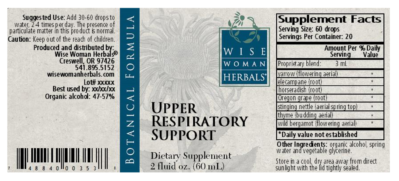 Wise Woman Herbals Upper Respiratory Support