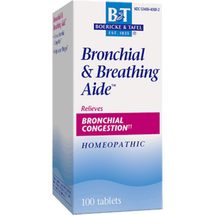 Boericke & Tafel Bronchial & Breathing Aide 100 tabs