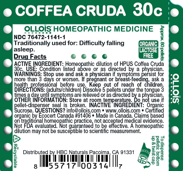 Ollois Coffea Cruda Organic 30c 80 plts