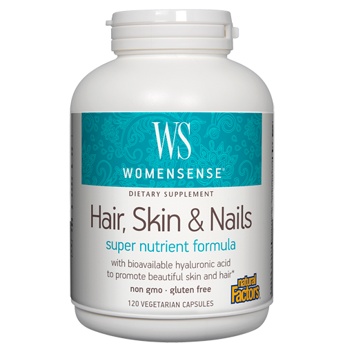 Womensense Hair, Skin & Nails 120 vegcaps