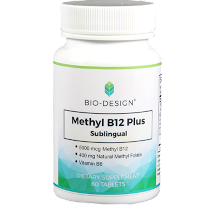 Bio-Design Methyl B12 Plus 5000 mcg 60 tabs