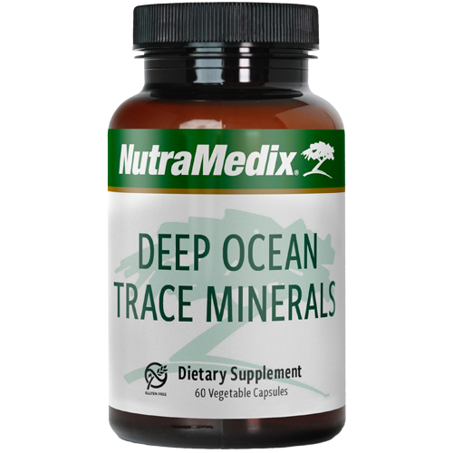 Nutramedix Inc. Deep Ocean Trace Minerals 60 растительных капсул