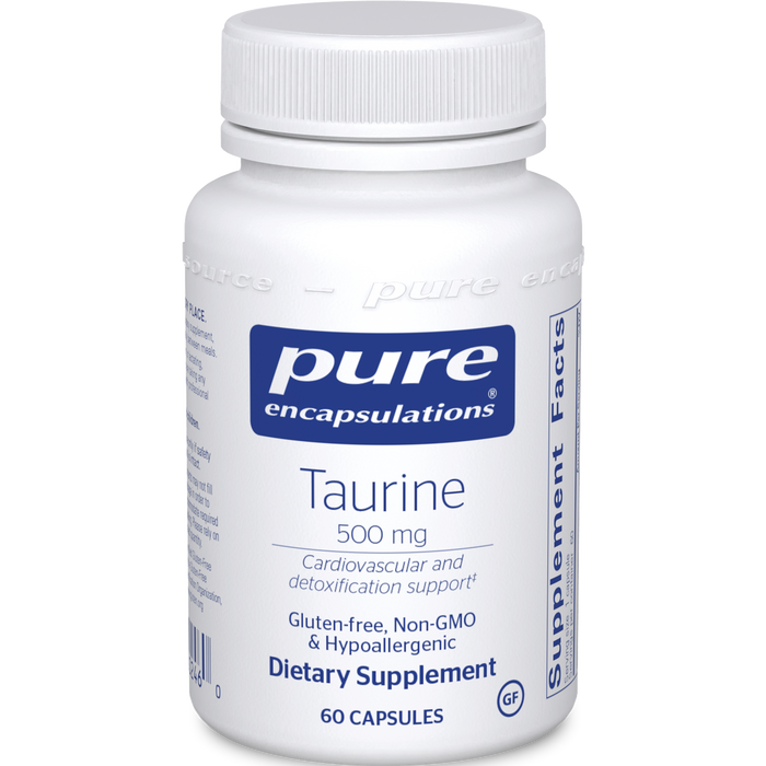 Pure Encapsulations Taurine 500 mg 60 capsules