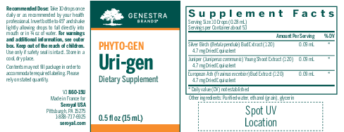 Genestra Uri-gen 0.5 oz
