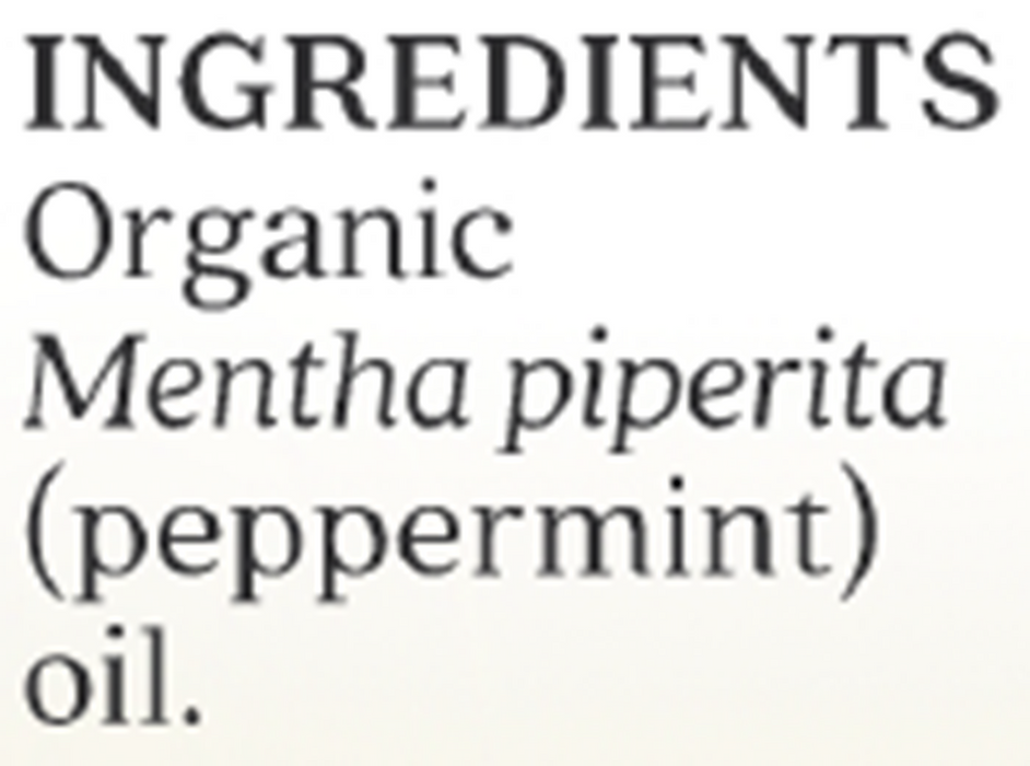 Aura Cacia Peppermint Organic Essential Oil .25 Oz