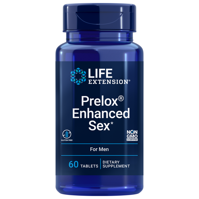 Life Extension Prelox Enhanced Sex für Männer 60 Tabletten