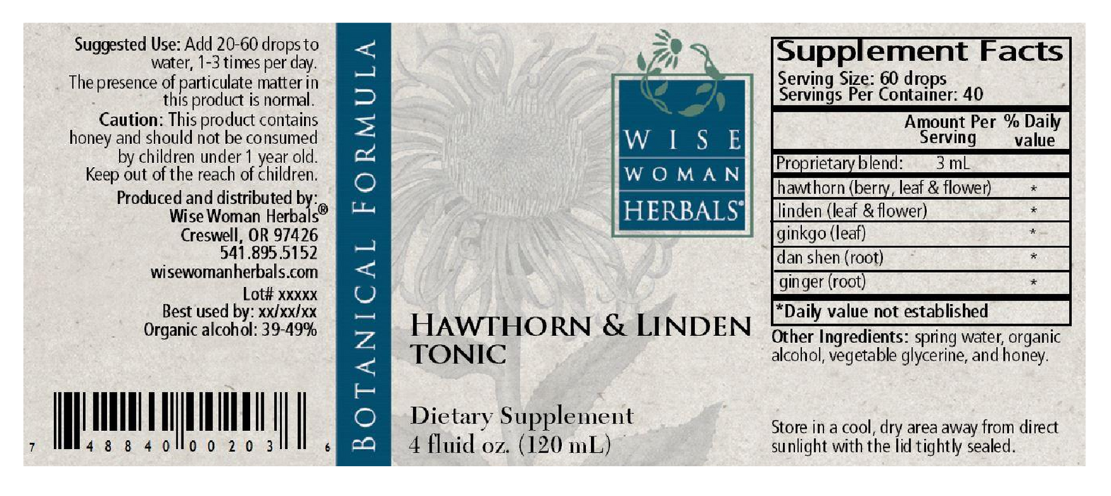 Wise Woman Herbals Hawthorne & Linden Tonic