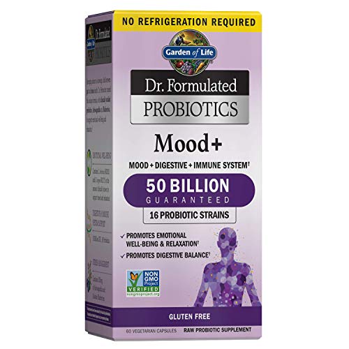 Garden of Life Dr. Formulated Probiotics Mood+ 60 Veggie Caps