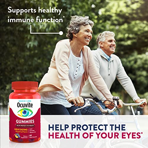 Ocuvite Vitamin & Mineral Supplement Gummies Eye Health 60 Count