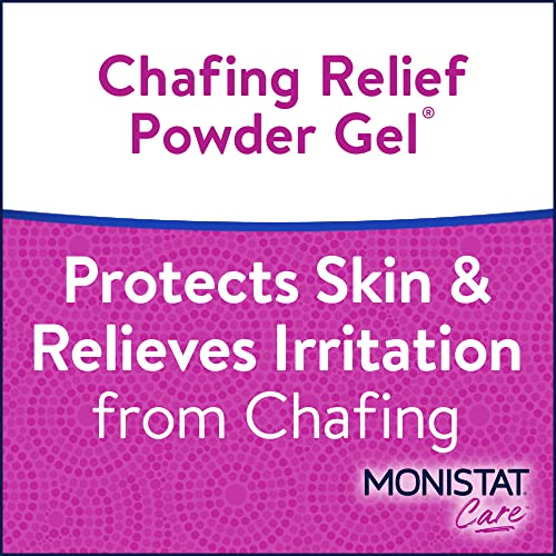 Monistat Chafing Relief Powder Gel Fragrance Free 1.5 OZ