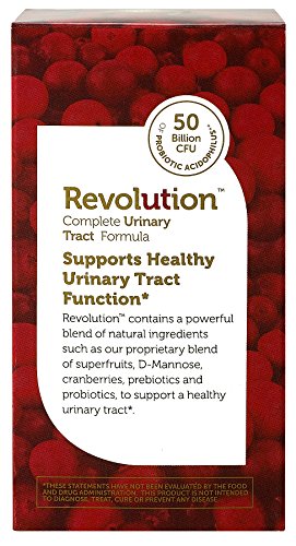 Zahlers UTI Revolution, Urinary Tract and Bladder Health, All Natural Cranberry Concentrate Pills Fortified with D-Mannose and Probiotics, Certified Kosher, 60 Caps