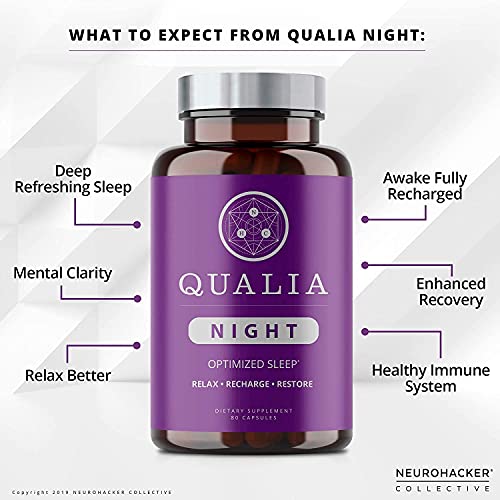 NEUROHACKER COLLECTIVE Qualia Night Sleep Aid (20 ct) 2-Pack