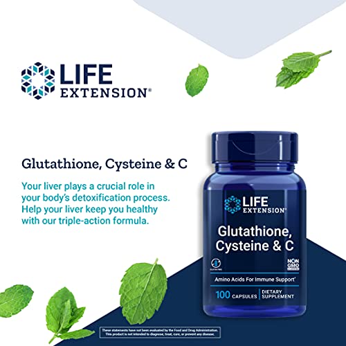 Life Extension Glutathione, Cysteine & C