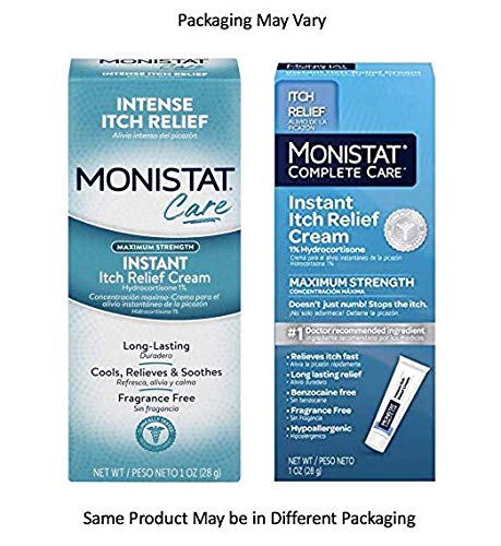 Monistat Instant Itch Relief Cream for Women 1 oz