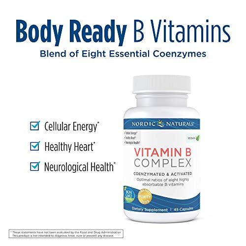 Nordic Naturals Vitamin B Complex 45 Capsules