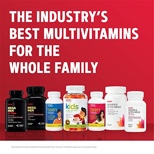 GNC Mega Men 50 Plus Multivitamin 120 Caplets