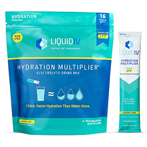 Liquid I.V. Lemon Lime 16 Sticks Hydration Multiplier