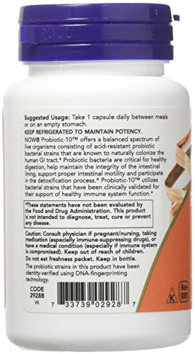 Probiotic10 50 Billion - Now Foods - 50 - VegCap -(Pack of 2)