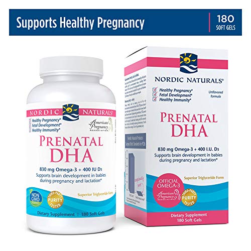 Nordic Naturals - Prenatal DHA 500 mg 180 Soft Gels