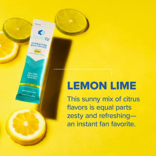 Liquid I.V. Lemon Lime 16 Sticks Hydration Multiplier