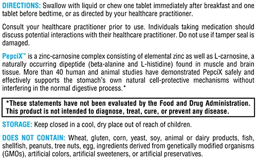 XYMOGEN PepciX 60 Chewable Tablets