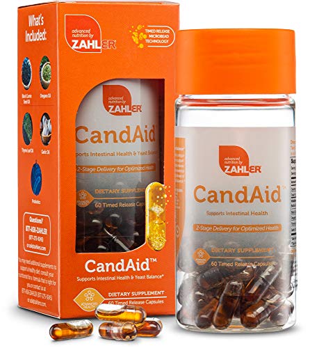 Zahler CandAid, Candida Support 60 Timed Release Capsules