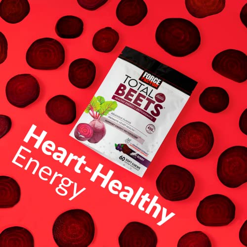 Force Factor Total Beets Soft Chews Heart Health 60 Chews